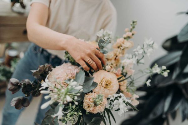 Bouquet de fleurs pastel, disponible à la livraison - Bulle, Fribourg, Gruyère