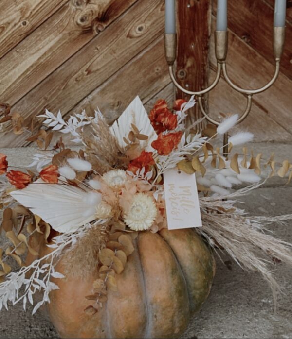 Atelier courge décorée